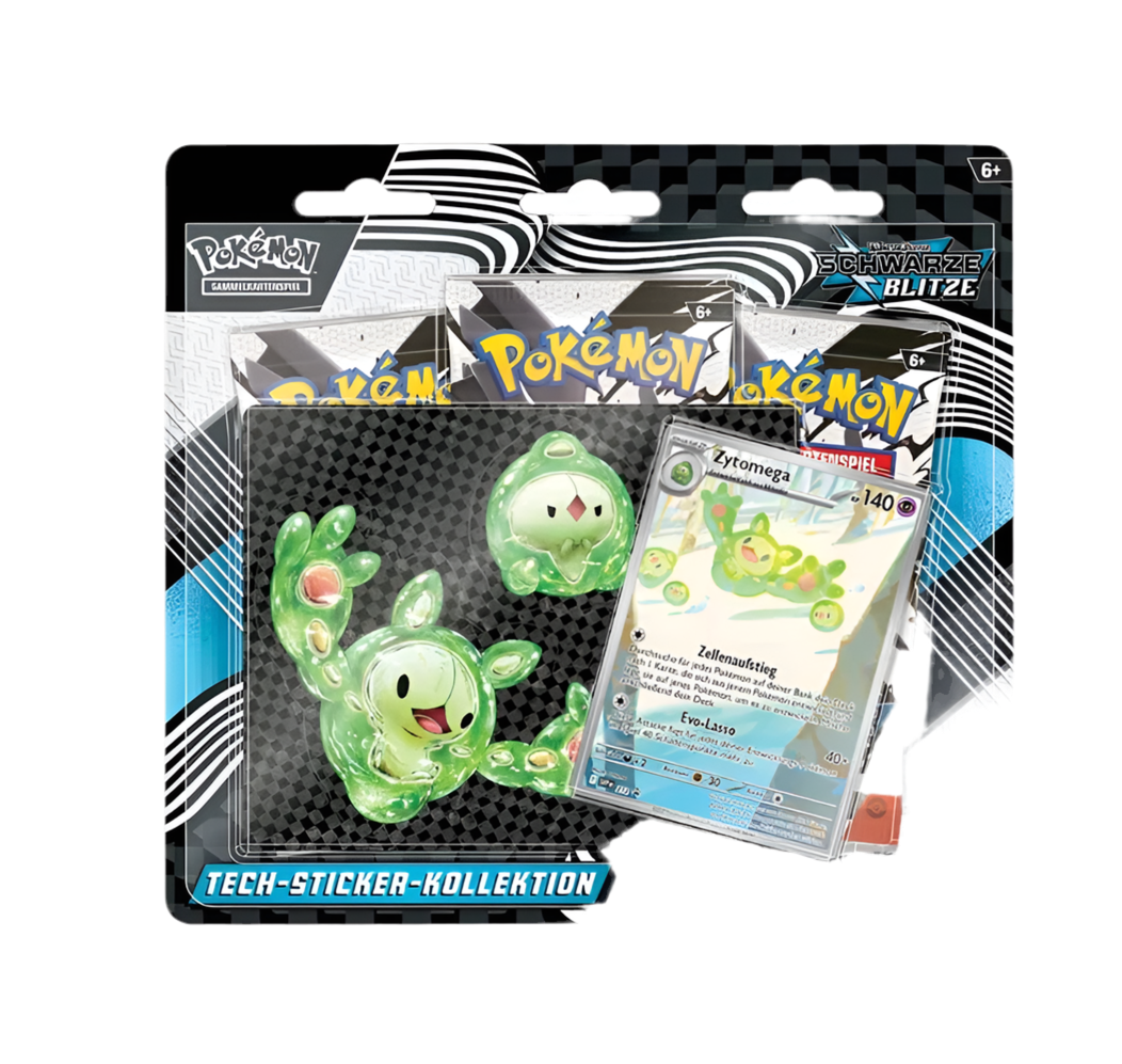 Pokémon TCG: Schwarze Blitze Tech Sticker Kollektion Zytomega