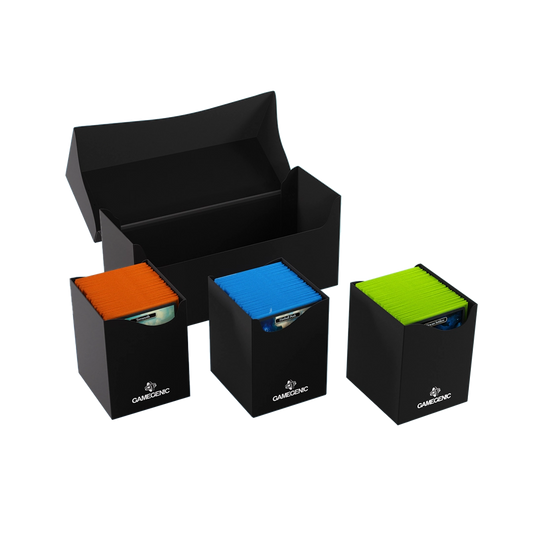 Gamegenic - Deckbox Triple Deck Holder 300+ XL Stil: Schwarz