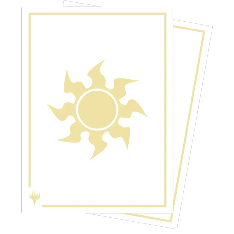 Ultra Pro - Mana 8 - Apex Deck Sleeves - Plains (105ct)