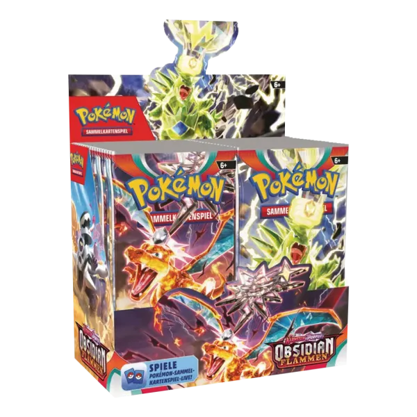 Pokémon TCG: Karmesin & Purpur Obsidianflammen (KP03) - 36er Display (DE)