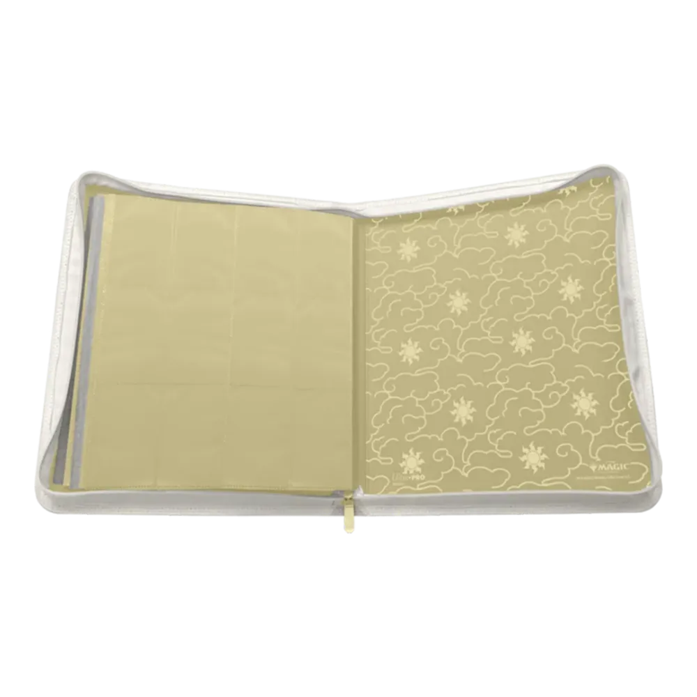 Ultra Pro | Mana 8 - Plains | 12-Pocket Zip PRO-Binder