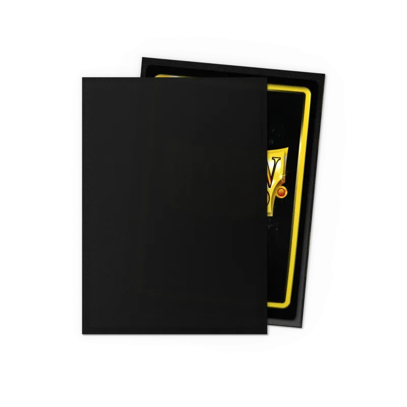 Dragon Shield: Black - Non-Glare - Matte Sleeves - Standard Size