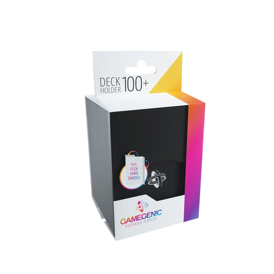 Gamegenic - Deckbox Deck Holder 100+ Stil: Schwarz
