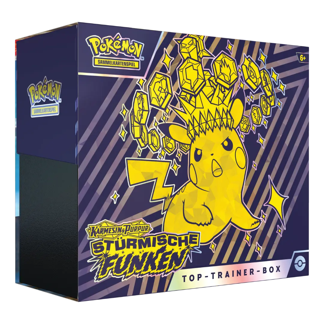 Pokemon TCG: Stürmische Funken (KP08) - Top Trainer Box (DE)