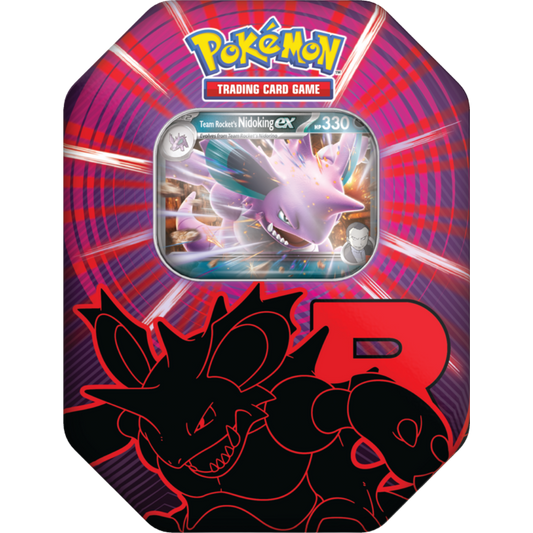 Pokémon TCG: Team Rockets Nidoking ex - Tin (DE)