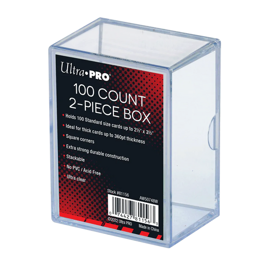 Ultra Pro - Storage Box - für 100 Karten - Clear
