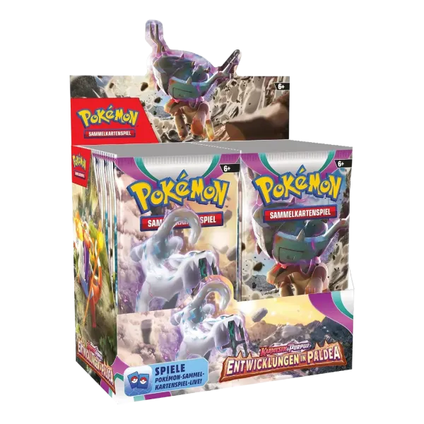 Pokémon TCG: Entwicklungen in Paldea (KP2) - 36er Display (DE)
