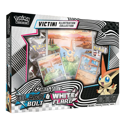 Pokémon TCG: Black Bolt & White Flare (SV10.5) - Unova Victini Illustration Collection (EN)