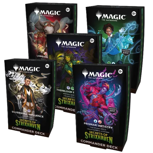 Magic: The Gathering: Secrets of Strixhaven: Commander Deck Bundle (EN)