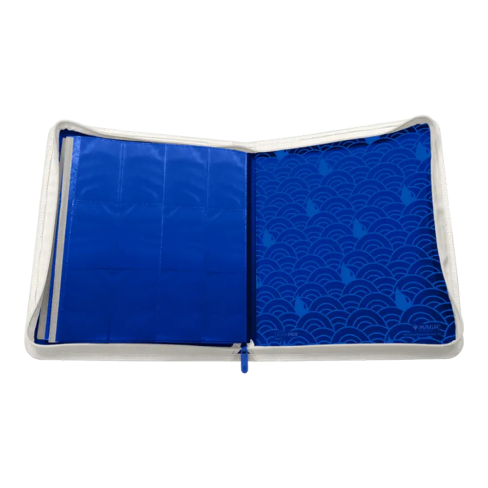 Ultra Pro | MTG: Mana 8 - Island | 12-Pocket Zip PRO-Binder
