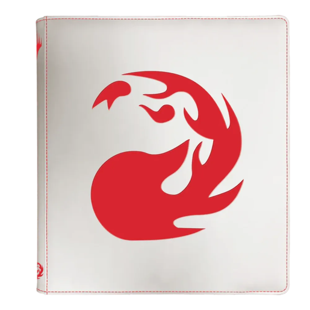 Ultra Pro | MTG: Mana 8 - Mountain | 12-Pocket Zip PRO-Binder