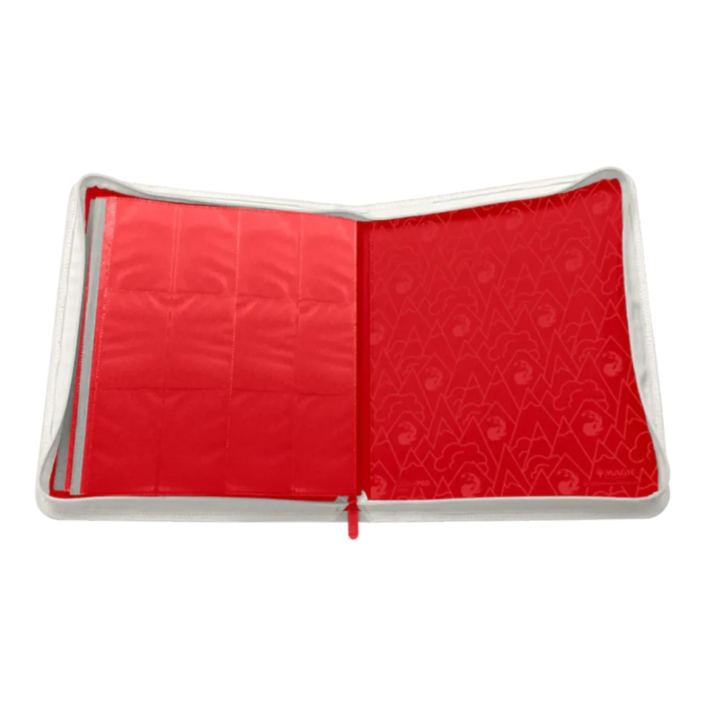 Ultra Pro | MTG: Mana 8 - Mountain | 12-Pocket Zip PRO-Binder