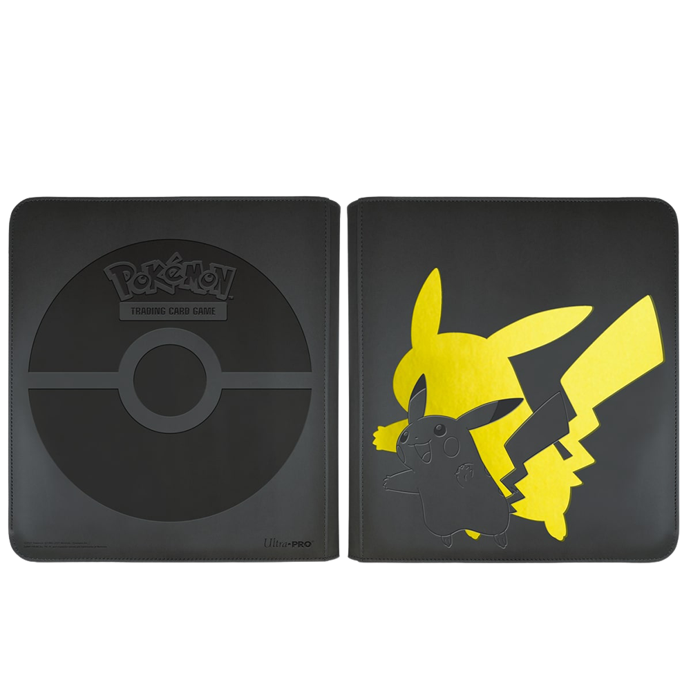 Ultra PRO Elite Series: Pikachu 12-Pocket Zippered PRO-Binder Pokemon