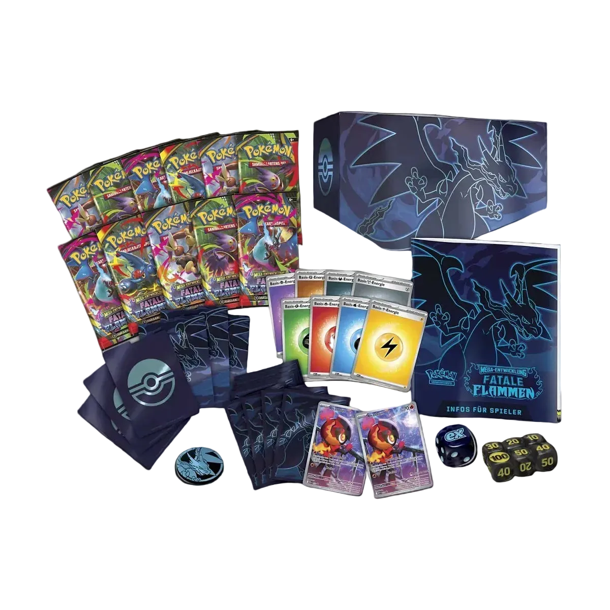 Pokémon Center Top-Trainer-Box Fatale Flammen (DE)