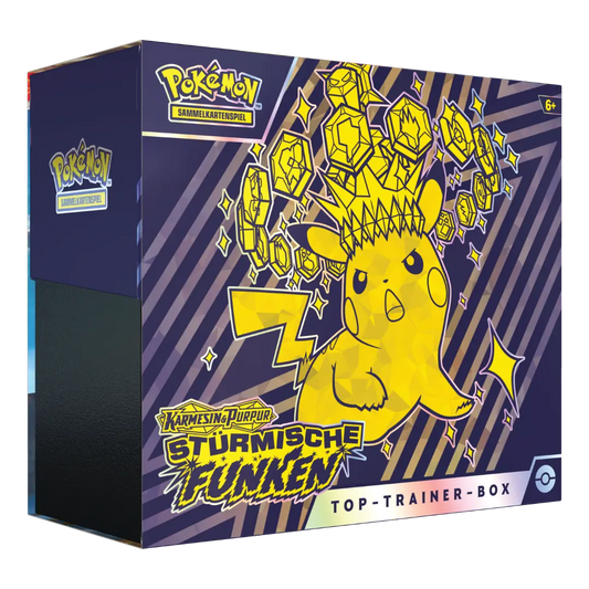 Pokemon TCG: Stürmische Funken (KP08) - Top Trainer Box (DE)