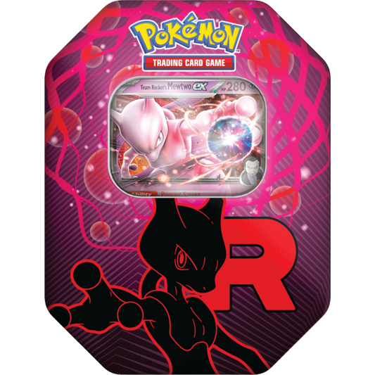 Pokémon TCG: Team Rockets Mewtwo ex - Tin (EN)