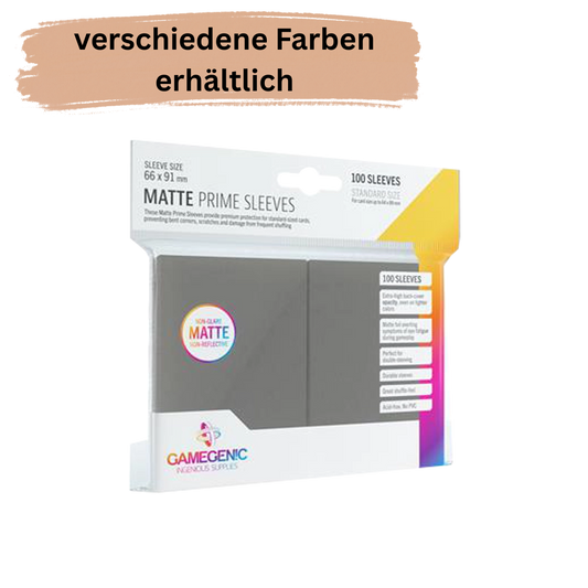 Gamegenic - Matte Prime Sleeves (100)
