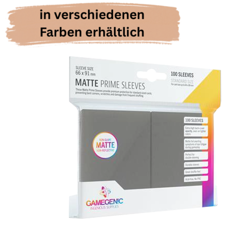 Gamegenic - Matte Prime Sleeves (100)