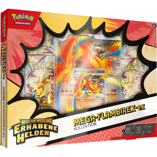 Pokémon TCG: Erhabene Helden Mega Flambirex ex Kollektion