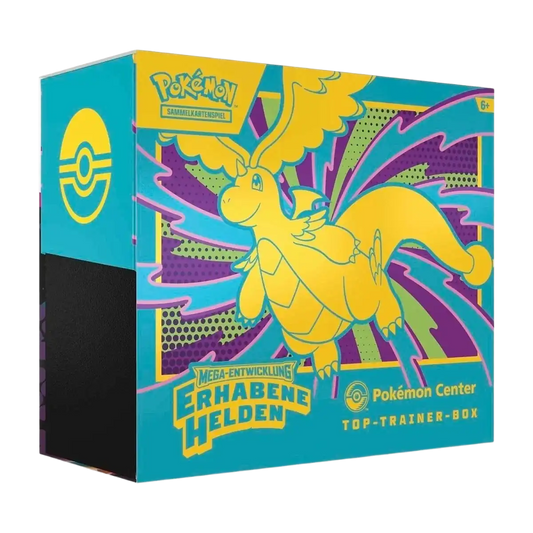 Pokémon TCG: Erhabene Helden Pokemon Center Top-Trainer-Box
