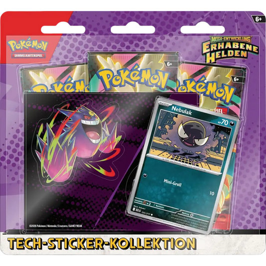 Pokémon TCG: Erhabene Helden Tech Sticker Kollektion (Nebulak) - DE