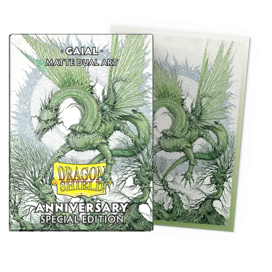 Dragon Shield: Gaial - Matte Dual Art Sleeves - Standard Size