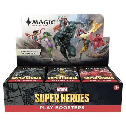Magic: The Gathering | Marvel Super Heroes | Play Booster Display [EN]