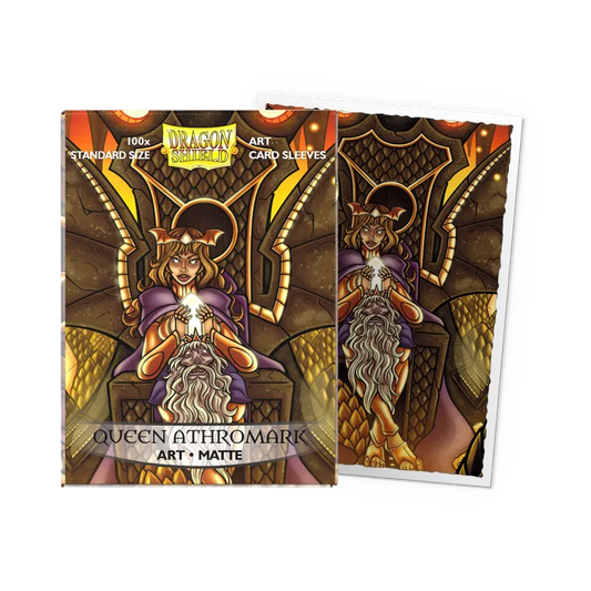 Dragon Shield: Queen Athromark Portrait - Matte Art Sleeves - Standard Size