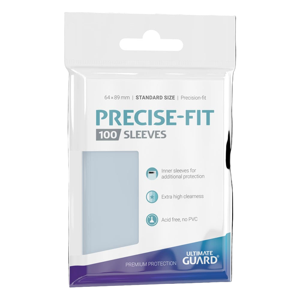 Ultimate Guard Precise-Fit Sleeves Standardgröße Transparent (100)