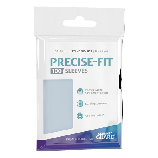 Ultimate Guard Precise-Fit Sleeves Standardgröße Transparent (100)