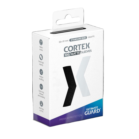 Ultimate Guard Cortex Sleeves Standardgröße Matt-Schwarz (100)